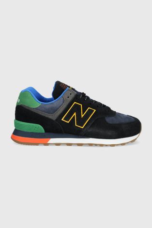 Sneakers boty New Balance Ml574gf2 tmavomodrá barva