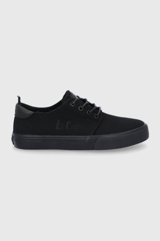 Πάνινα παπούτσια Lee Cooper ανδρικός, χρώμα: μαύρο