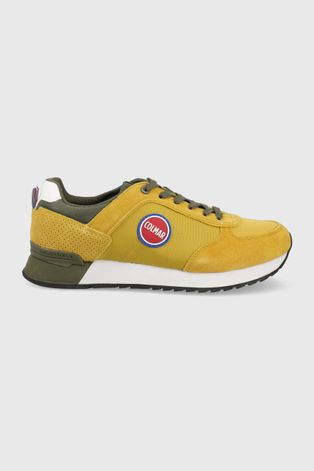 Sneakers boty Colmar Ochre-military Green žlutá barva