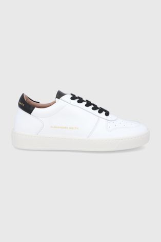 Kožne cipele Alexander Smith Cambridge boja: bijela
