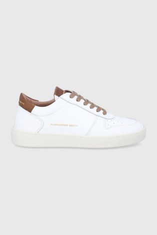 Δερμάτινα παπούτσια Alexander Smith Cambridge χρώμα: άσπρο