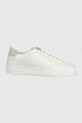 Δερμάτινα παπούτσια Marc O'Polo Roger χρώμα: άσπρο