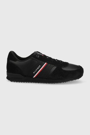 Обувки Tommy Hilfiger в черно