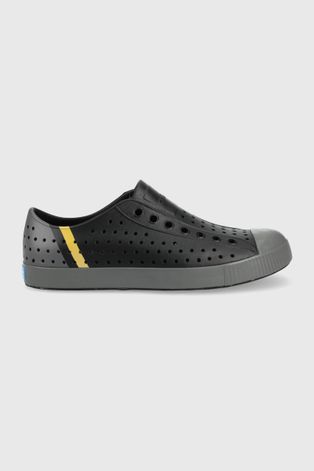 Πάνινα παπούτσια Native Jefferson Block ανδρικά, χρώμα: μαύρο
