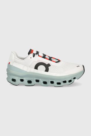 Παπούτσια για τρέξιμο On-running Cloudmonster χρώμα: άσπρο