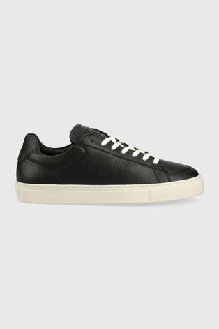 Δερμάτινα αθλητικά παπούτσια G-Star Raw Loam Ii χρώμα: μαύρο