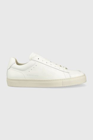 Δερμάτινα αθλητικά παπούτσια G-Star Raw Loam Ii χρώμα: άσπρο