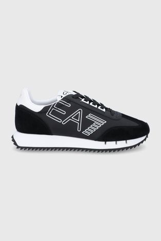 Обувки EA7 Emporio Armani в черно