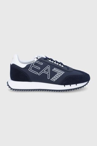 Обувки EA7 Emporio Armani в тъмносиньо