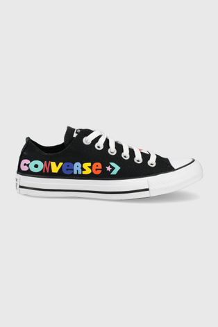 Πάνινα παπούτσια Converse Chuck Taylor All Star χρώμα: μαύρο