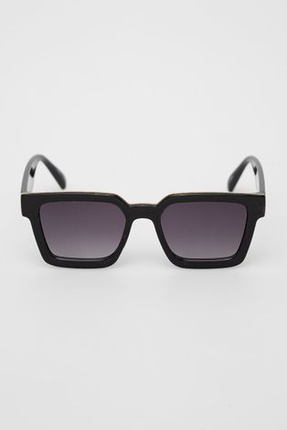 Γυαλιά ηλίου Vila γυναικεία, χρώμα: μαύρο