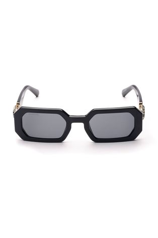 Γυαλιά ηλίου Swarovski γυναικεία, χρώμα: μαύρο