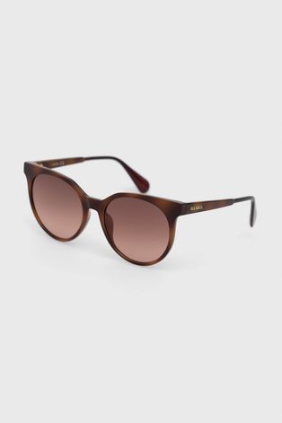 Солнцезащитные очки MAX&Co. женские цвет коричневый