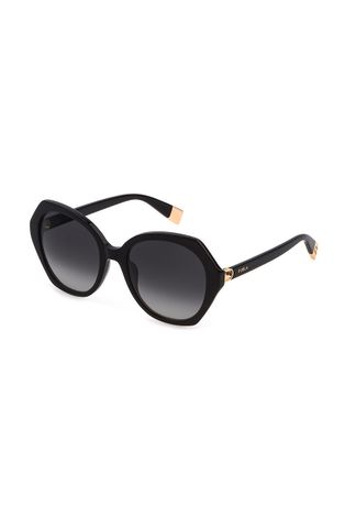 Slnečné okuliare Furla dámske, čierna farba