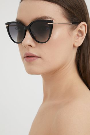 Слънчеви очила Tous дамско в черно