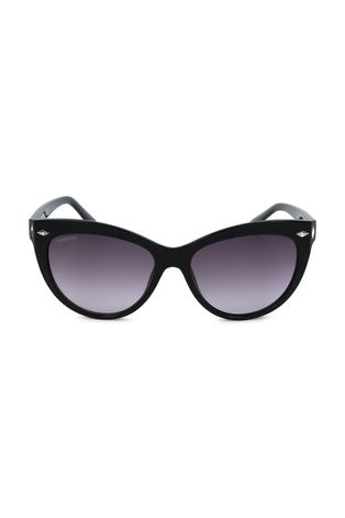 Сонцезахисні окуляри Swarovski жіночі колір чорний