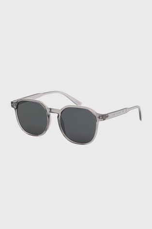 Сонцезахисні окуляри Jack & Jones чоловічі колір сірий