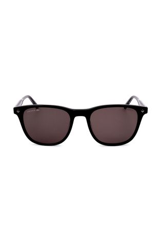 Lacoste okulary przeciwsłoneczne męskie kolor czarny