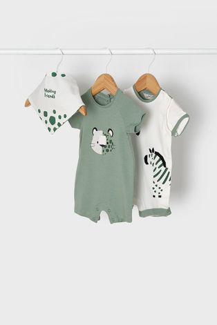 Комплект за бебета Mayoral Newborn в зелено