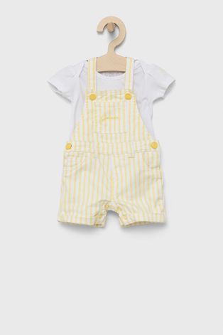 Комплект за бебета Guess в жълто