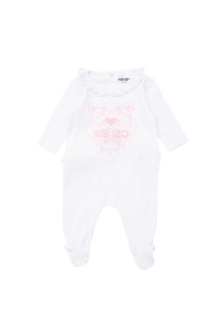 Kombinezon bez rukava za bebe Kenzo Kids boja: ružičasta