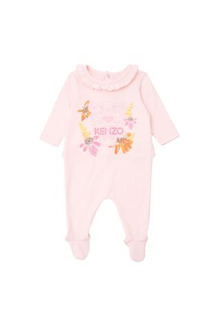 Kenzo Kids body niemowlęce kolor różowy