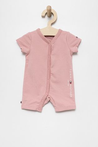 Φορμάκι μωρού Tommy Hilfiger χρώμα: ροζ