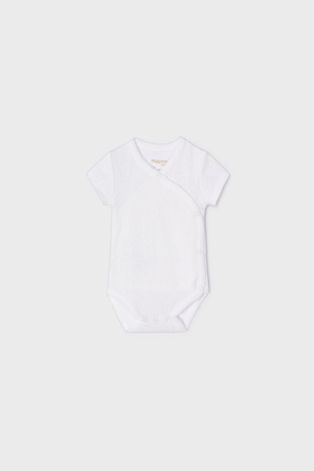 Mayoral Newborn Body niemowlęce kolor biały