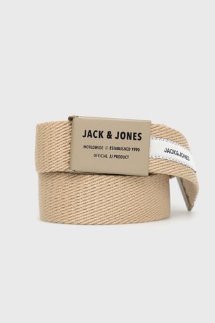 Παιδική ζώνη Jack & Jones χρώμα: μπεζ