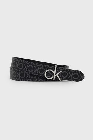 Opasok Calvin Klein dámsky, čierna farba
