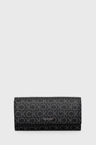 Peněženka Calvin Klein dámská, černá barva