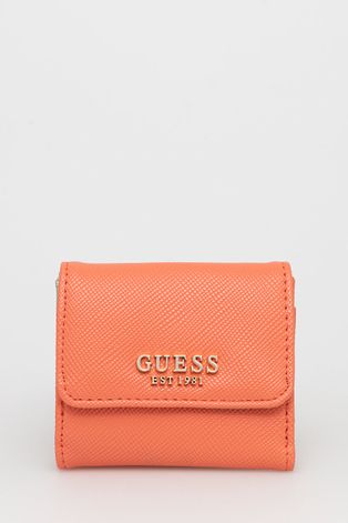Novčanik Guess za žene, boja: narančasta