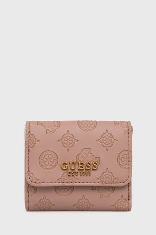 Peněženka Guess dámský, růžová barva
