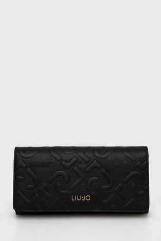 Peňaženka Liu Jo dámska, čierna farba
