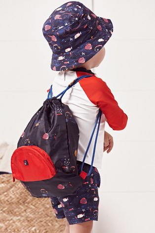 Детский рюкзак Mayoral цвет красный маленький узорный