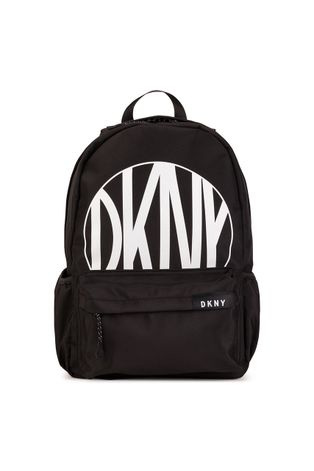 Детский рюкзак Dkny цвет чёрный большой с принтом