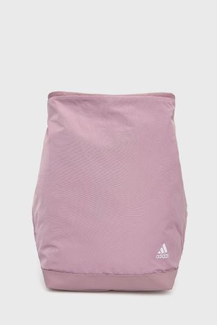 Ruksak adidas za žene, boja: ružičasta, veliki, s tiskom