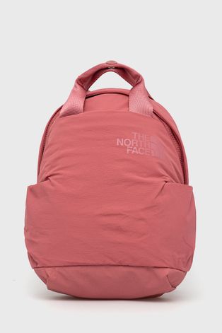 Рюкзак The North Face жіночий колір рожевий малий однотонний