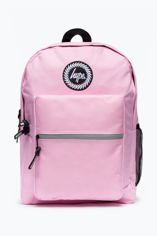 Hype plecak damski kolor różowy duży gładki