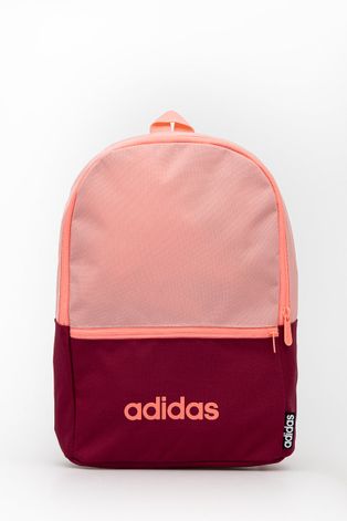 Adidas gyerek hátizsák rózsaszín, kis, nyomott mintás