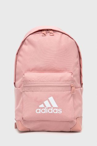 Adidas Ghiozdan copii culoarea roz, mic, material neted