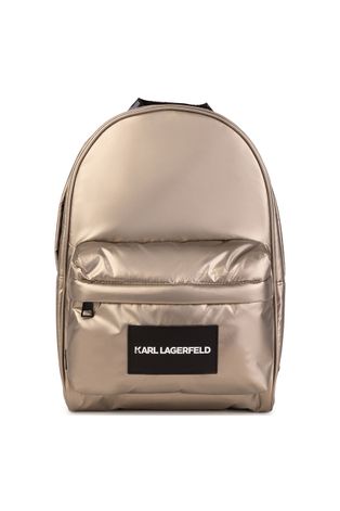 Dětský batoh Karl Lagerfeld béžová barva, malý, hladký