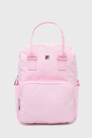 Дитячий рюкзак Fila колір рожевий великий однотонний