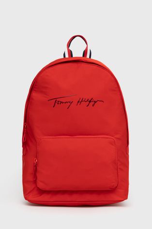 Σακίδιο πλάτης Tommy Hilfiger χρώμα: κόκκινο