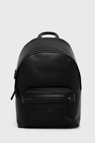 Рюкзак Emporio Armani мужской цвет чёрный большой однотонный