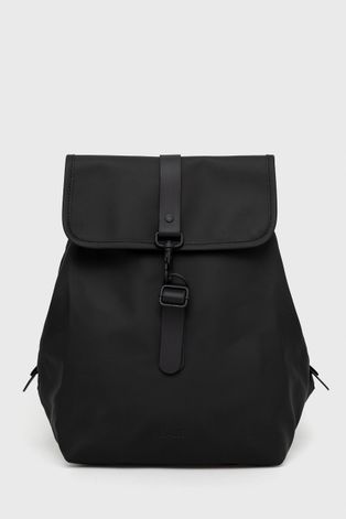 Rains plecak 13870 Bucket Backpack kolor czarny duży gładki