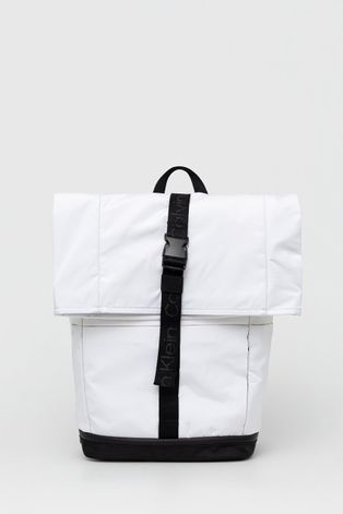 Рюкзак Calvin Klein Performance колір білий великий однотонний