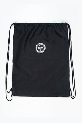 Hype plecak kolor czarny z nadrukiem