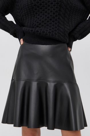 Suknja Hugo boja: crna