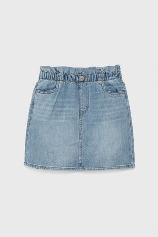 Детская джинсовая юбка Levi's mini прямая